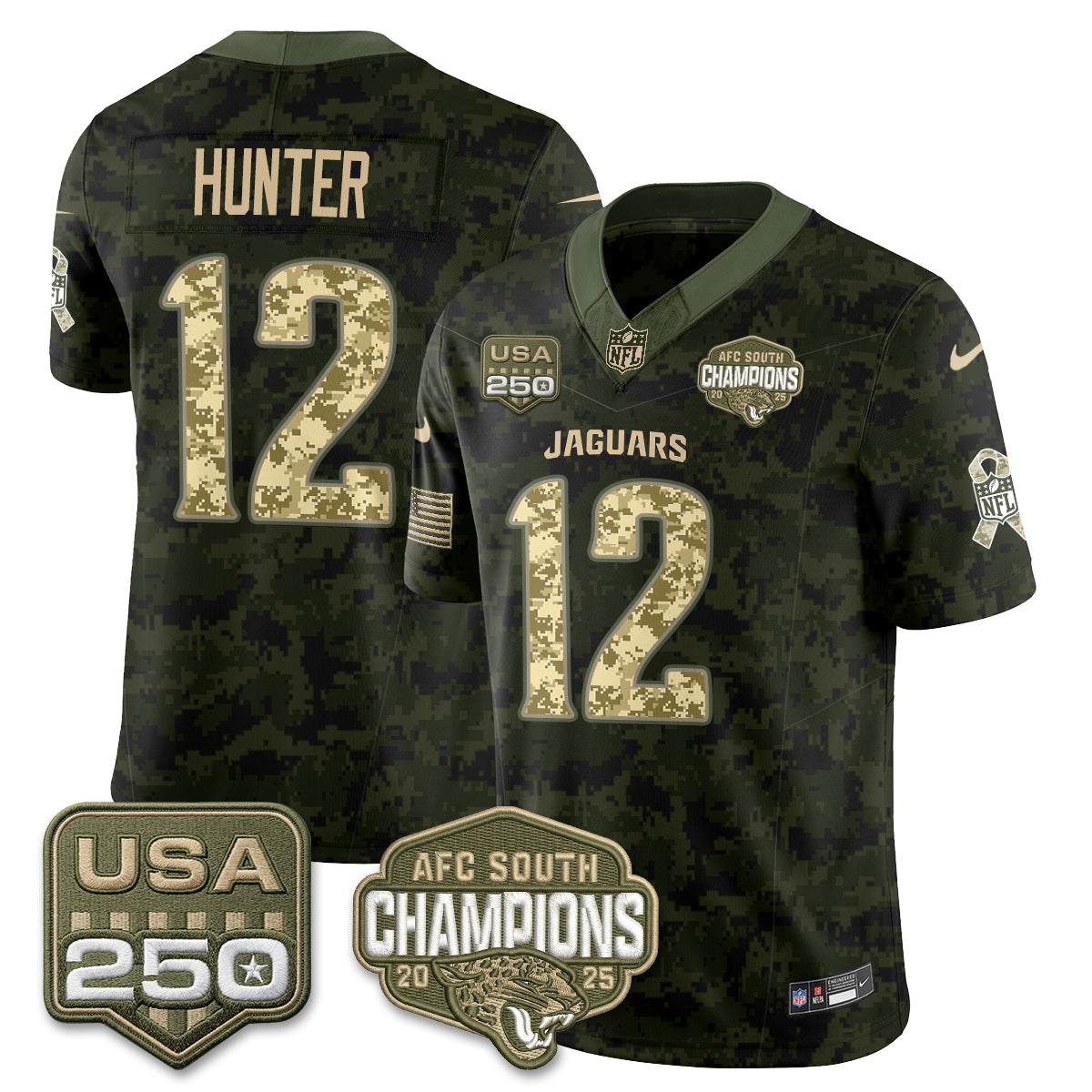JAX 2026 Salute to Service Vapor Jersey - Stitched