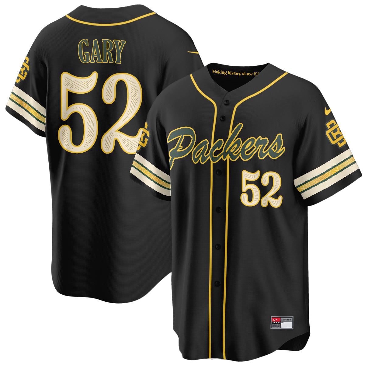 GB 2026 Rivalries Baseball Vapor Jersey - Stitched