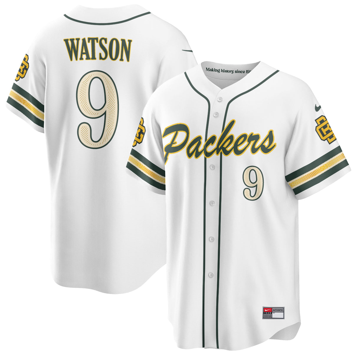 GB 2026 Rivalries Baseball Vapor Jersey - Stitched