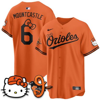 Baltimore Orioles x Meow KT Vapor Premier Limited Jersey - Stitched