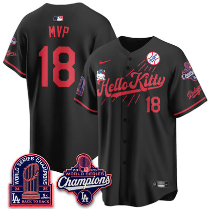 LAD x Hello Kitty Night 2026 Vapor Jersey - All Stitched - V3