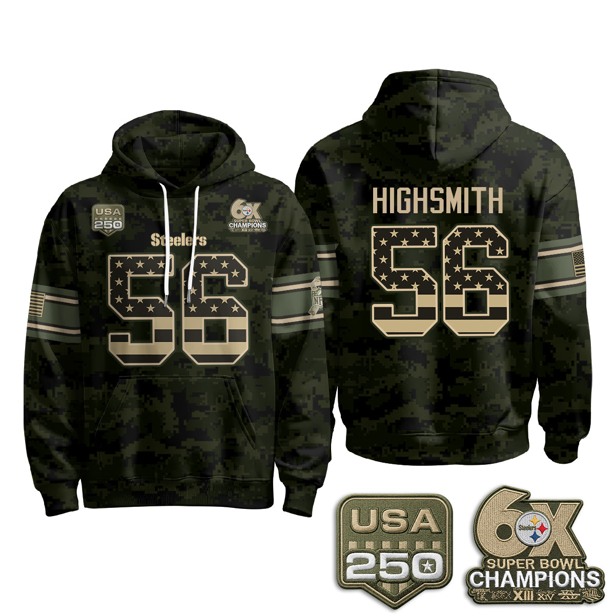 PIT 2026 Salute To Service Edition Pullover Hoodie - Printed