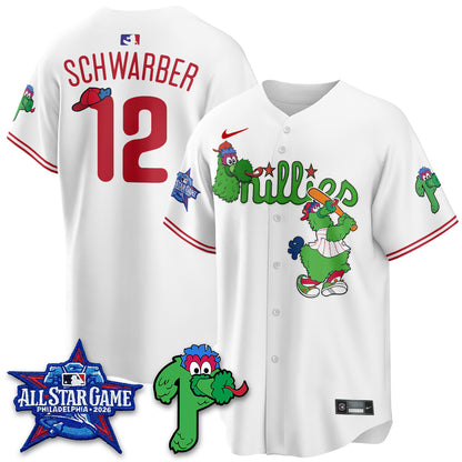 Philadelphia Phillies Phanatic Vapor Limited Jersey - Stitched