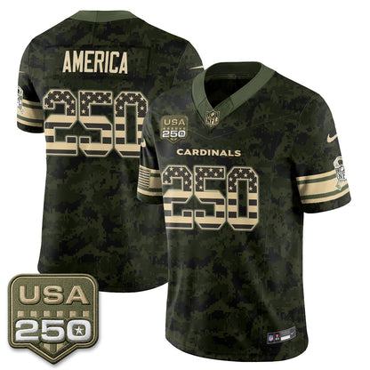ARI 2026 Salute to Service Vapor Jersey - Stitched