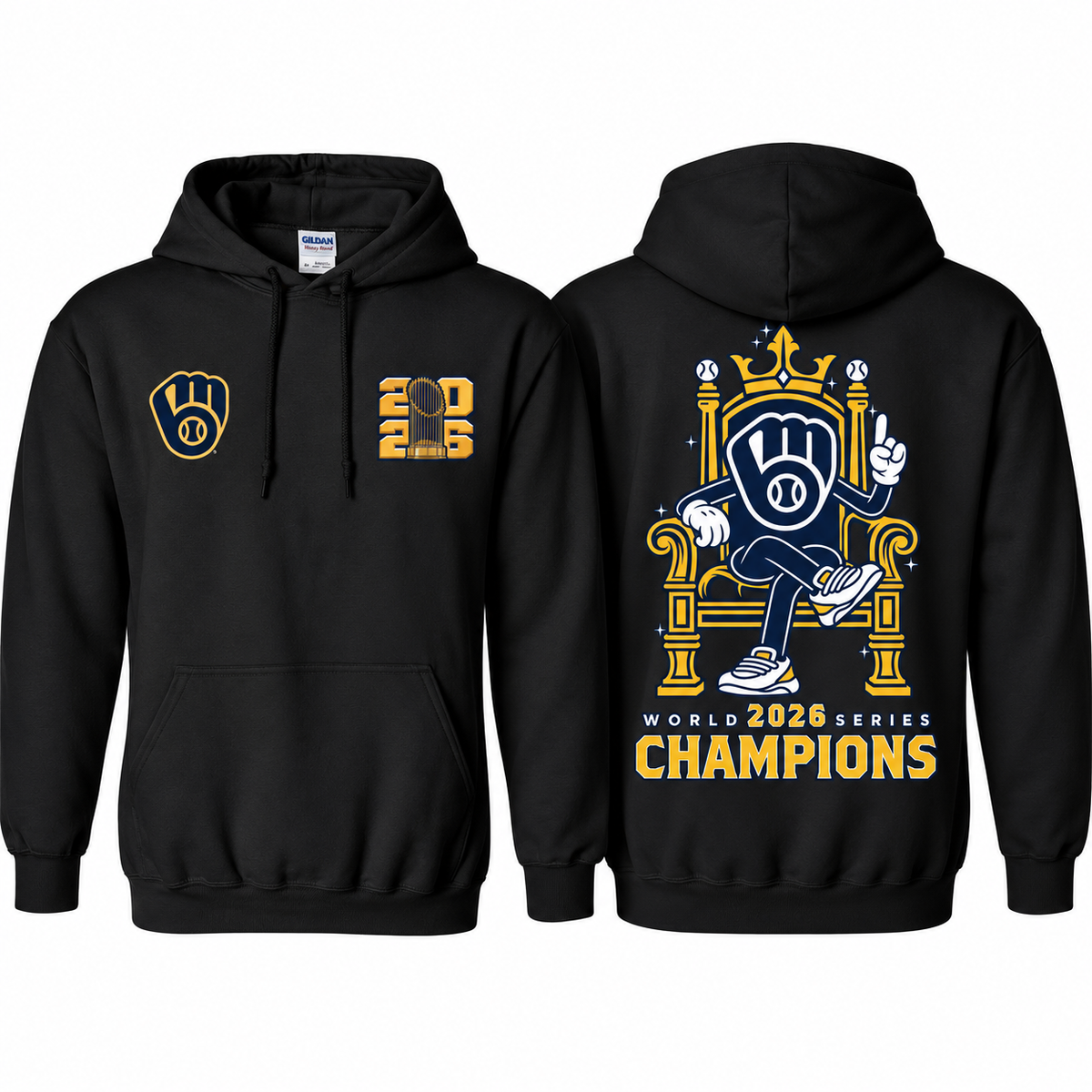 MIL WS Champions 2026 "King of WS" 2D Hoodie - Printed