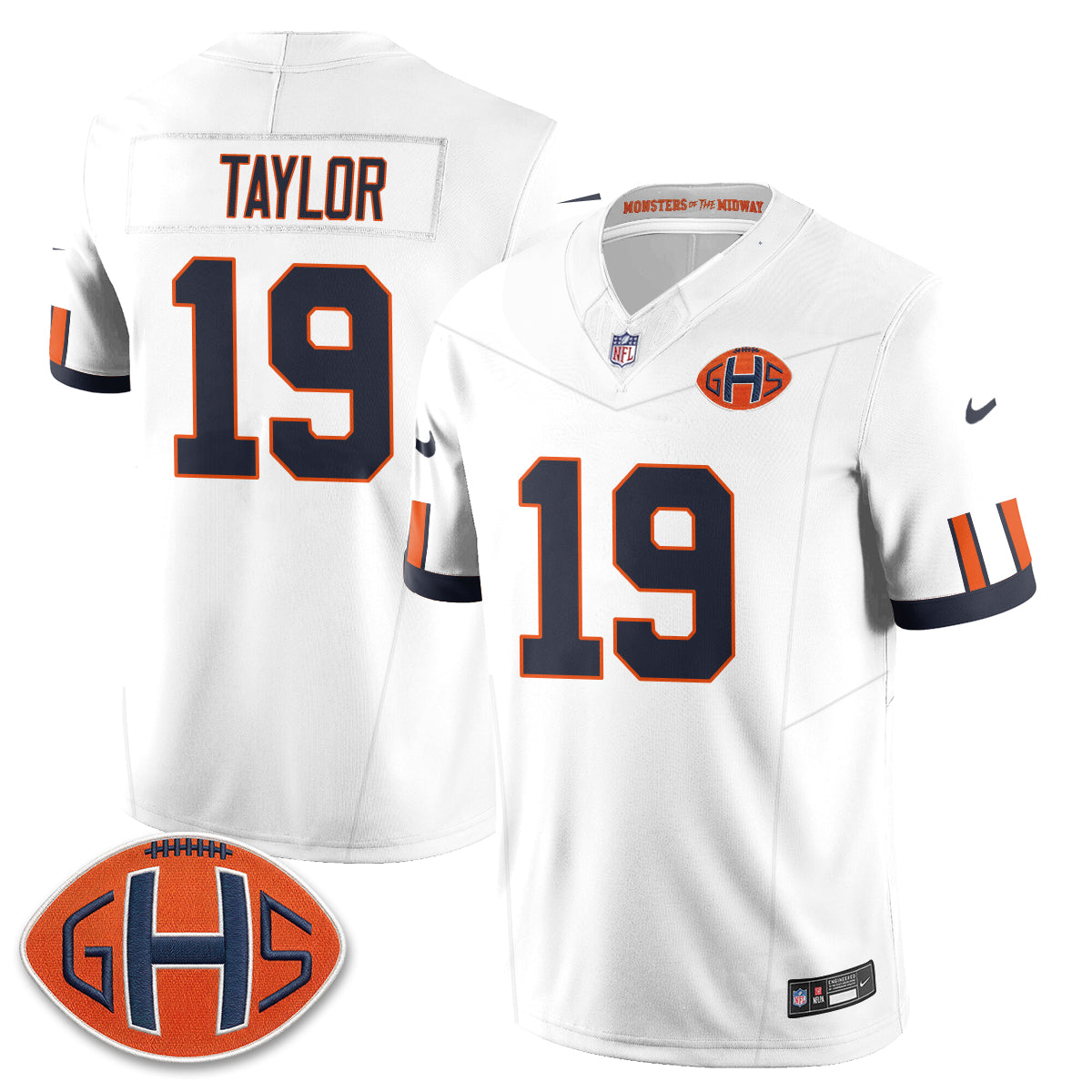 Chicago Bears 2026 Rivalries Vapor Jersey - Stitched