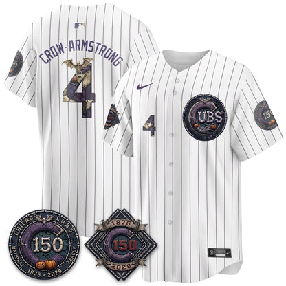Chicago Cubs Nightmare Edition Vapor Limited Jersey - Printed