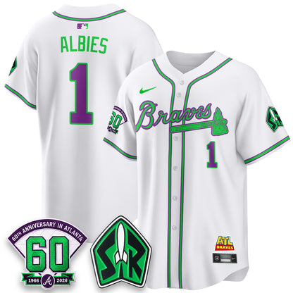 ATL 60th Anniversary Space Ranger Edition Vapor Limited Jersey - All Stitched
