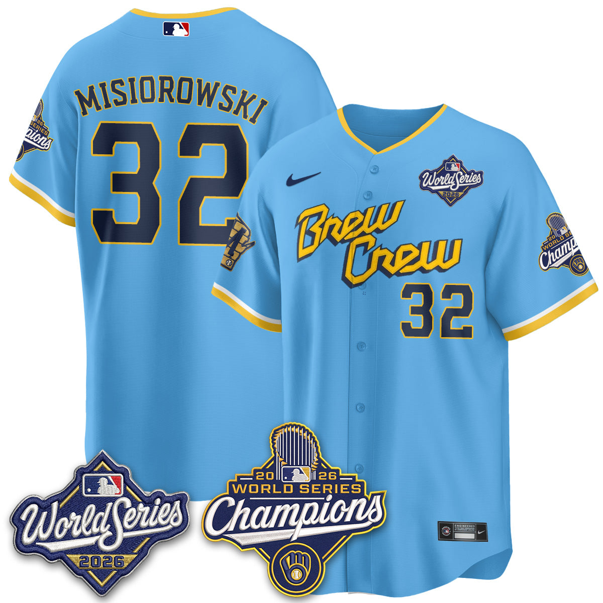 MIL 2026 WS Champions Vapor Jersey - Stitched