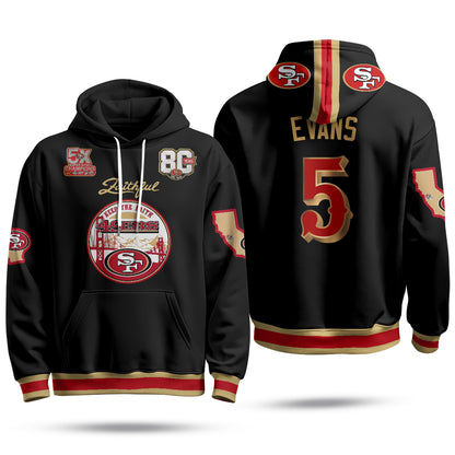 San Francisco 49ers Faithful to The Bay Hoodie - Stitched