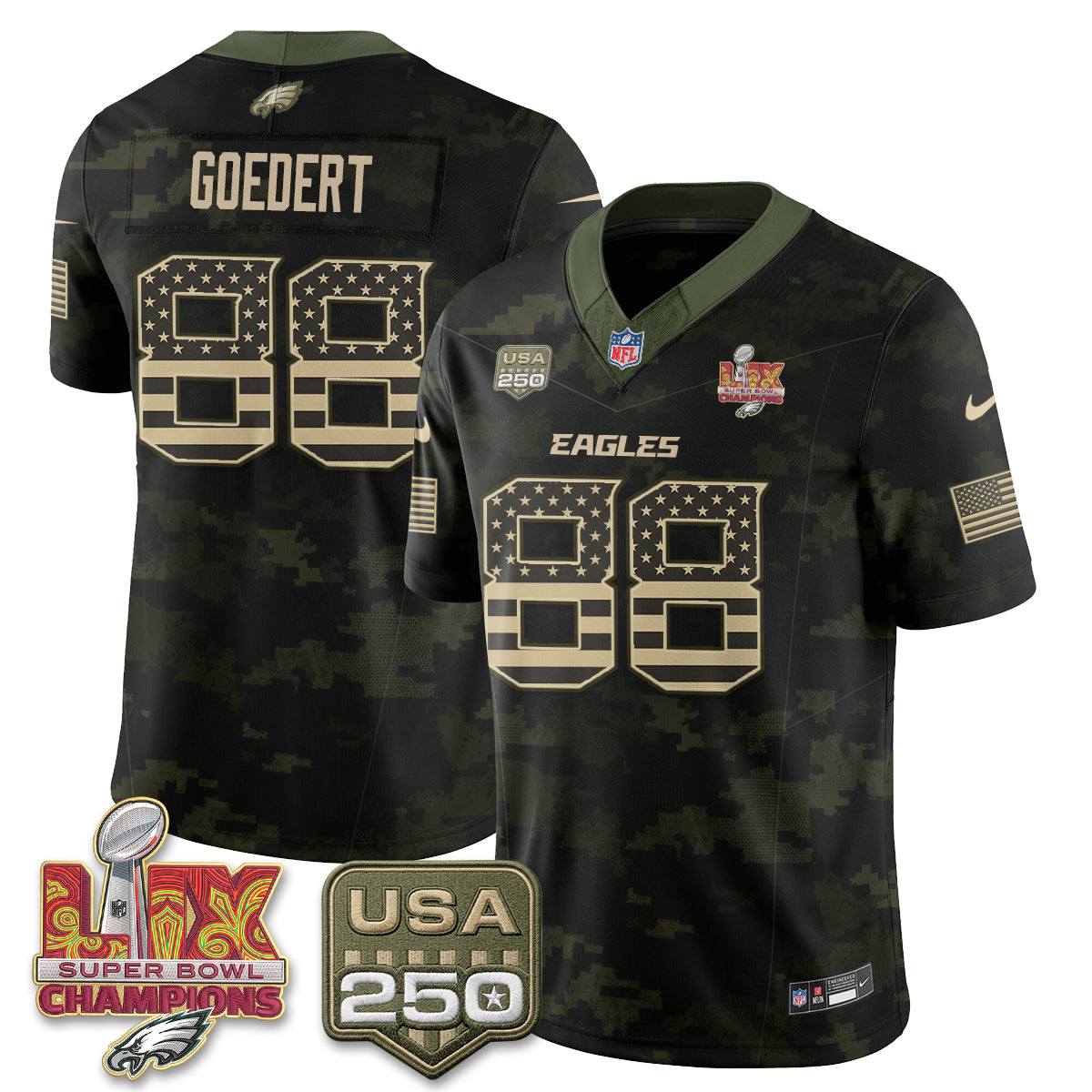PHI Salute to Service Vapor Jersey - Stitched