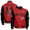 red black