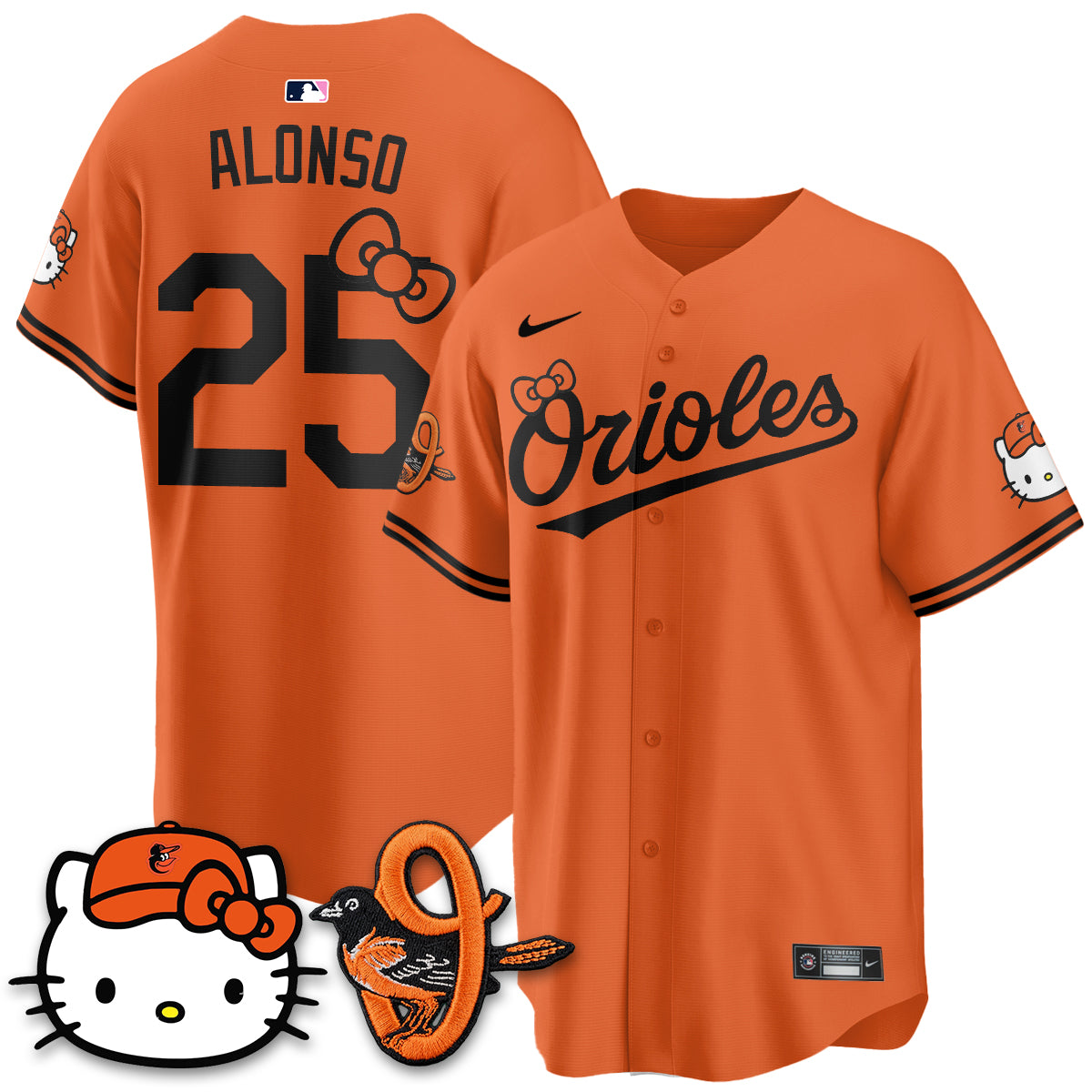 Baltimore Orioles x Meow KT Vapor Premier Limited Jersey - Stitched
