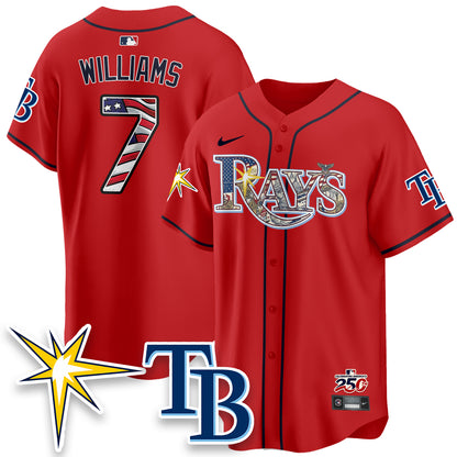 TB 2026 Independence Day USA Vapor Limited Jersey - Stitched