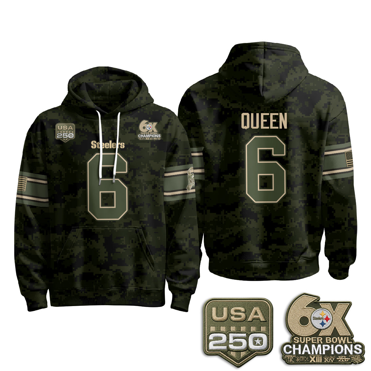 PIT 2026 Salute To Service Edition Pullover Hoodie - Printed