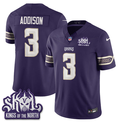 Minnesota Vikings 2026 "Rivalries" Edition Vapor Jersey - Stitched