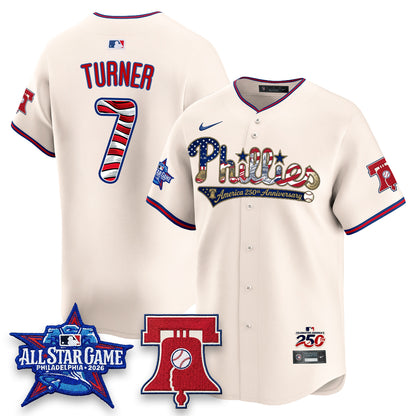 PHI 2026 Independence Day USA Vapor Limited Jersey - Stitched
