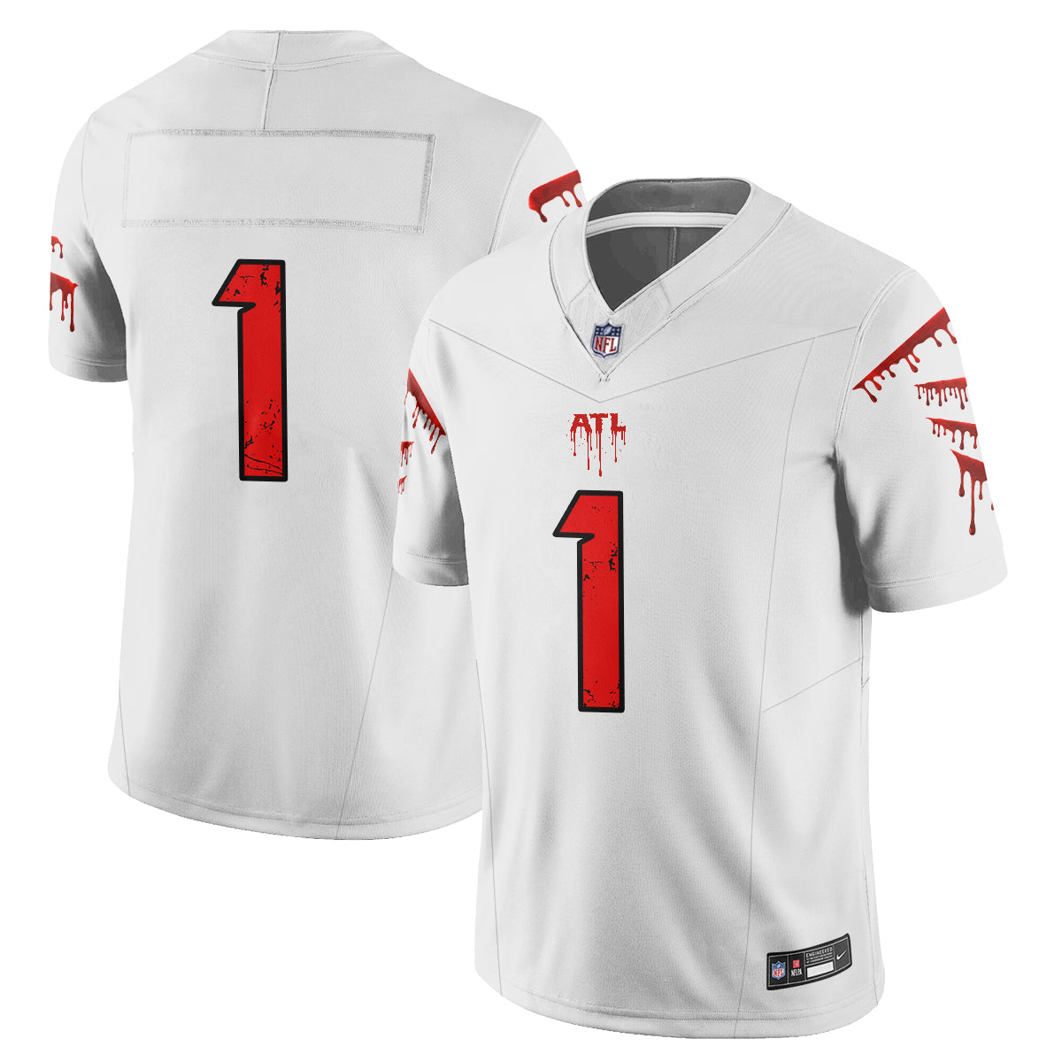 Atlanta Falcons x Slasher Edition Vapor Jersey - Stitched