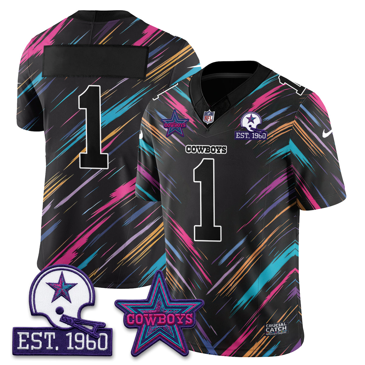 DAL Intercept Cancer 2026 Edition Jersey - Stitched