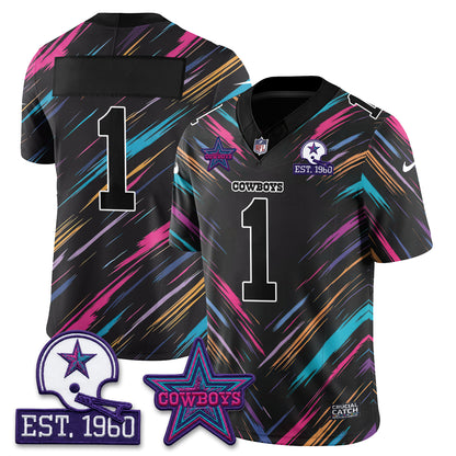 DAL Intercept Cancer 2026 Edition Jersey - Stitched
