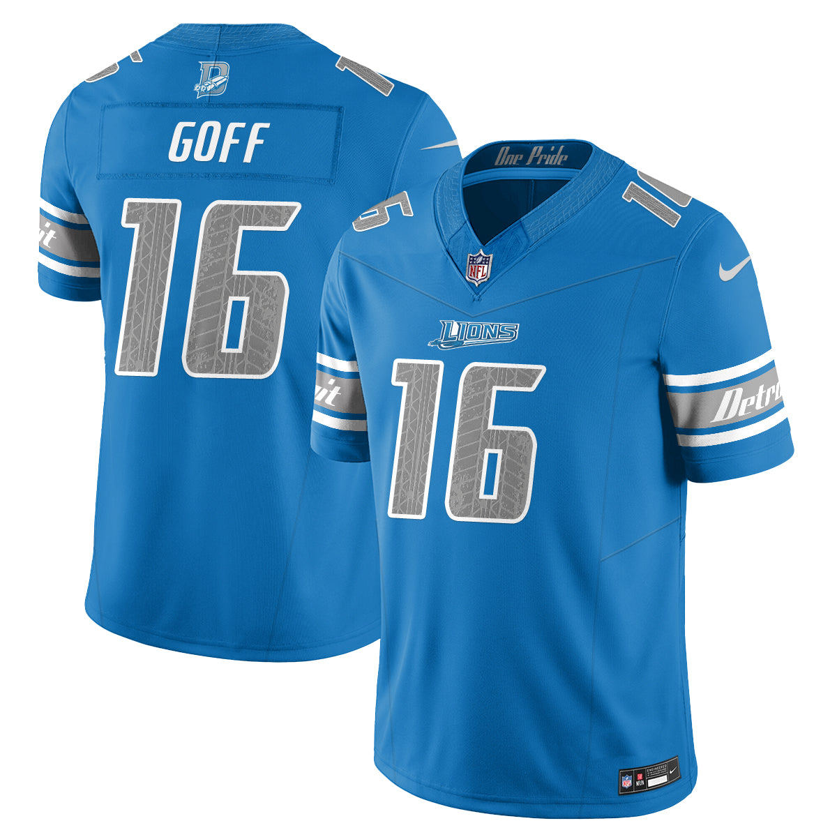 DET Fangear Edition Vapor Jersey - Stitched