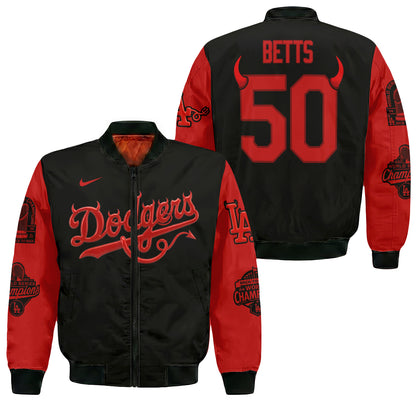 LAD Devil Limited Edition Varsity Jacket - Printed
