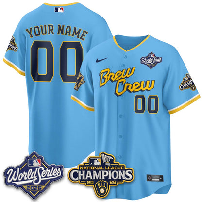 MIL 2026 NL Champions Custom Vapor Jersey - Stitched