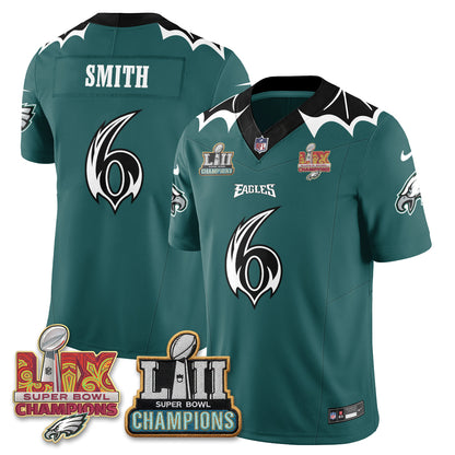 Philadelphia Eagles x Bat Edition Vapor Jersey - Stitched