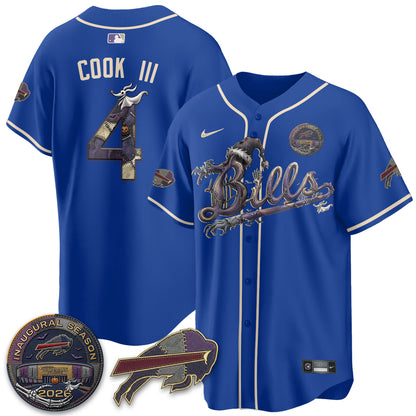 BUF 2026 Nightmare Edition Vapor Baseball Jersey - Stitched