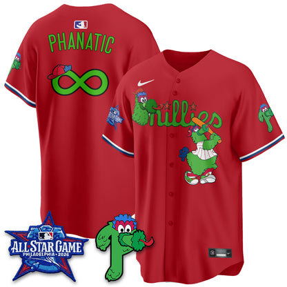 Philadelphia Phillies Phanatic Vapor Limited Jersey - Stitched