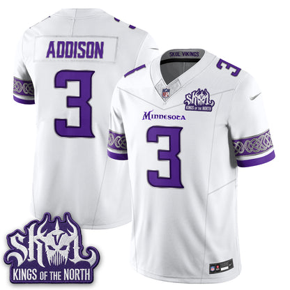 MIN Fangear Edition Warrior Skol Patch Vapor Jersey - Stitched