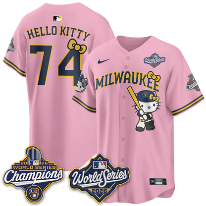 MIL 2026 WS Champions x Meow KT Vapor Jersey - Stitched