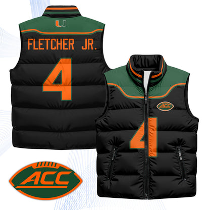 MIA 2001 Throwback Puffer Vest - Printed