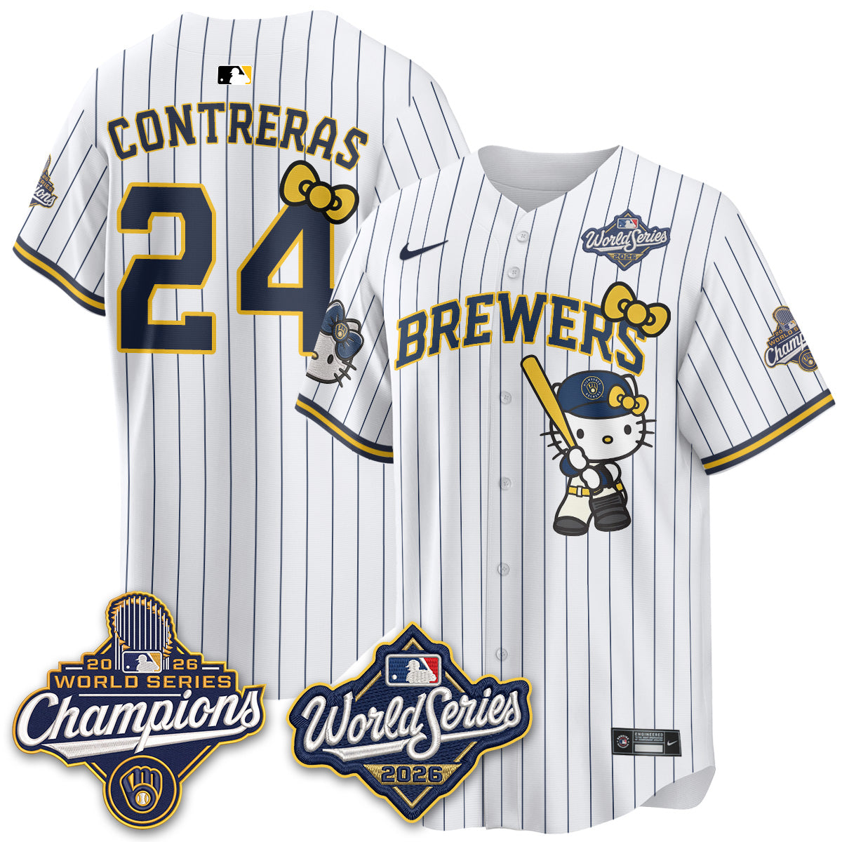 MIL 2026 WS Champions x Meow KT Vapor Jersey - Stitched