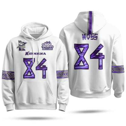 Minnesota Vikings 2026 Warrior Fleece Hoodie - Printed