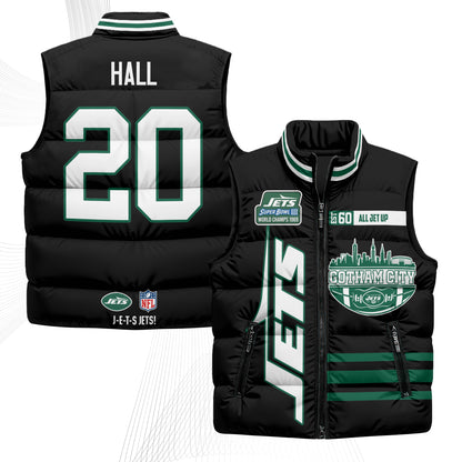 NYJ Gotham City Puffer Vest - Printed