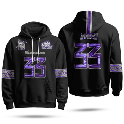 Minnesota Vikings 2026 Warrior Fleece Hoodie - Printed