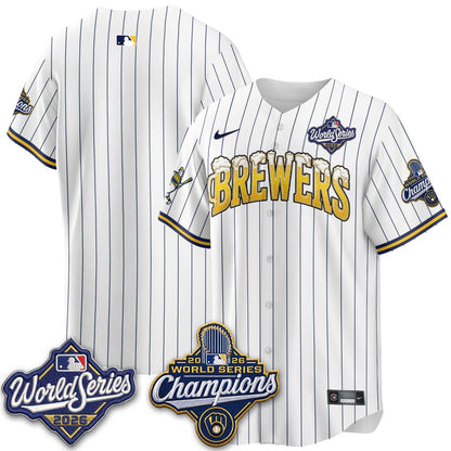 MIL "Pitcher & Pint" 2026 WS Champions Vapor Jersey - Stitched