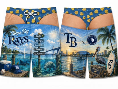 TBR Effect Body Funny Beach Short - Printed