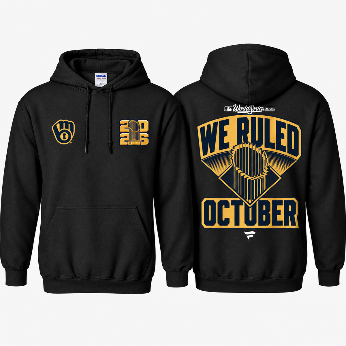 MIL WS Champions 2026 "Rules October" 2D Hoodie - Printed