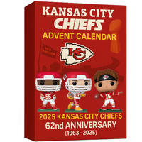 Kansas City Chiefs 2025 62nd Anniversary Advent Calendar