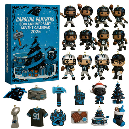 Carolina Panthers 30th Anniversary Advent Calendar 2025