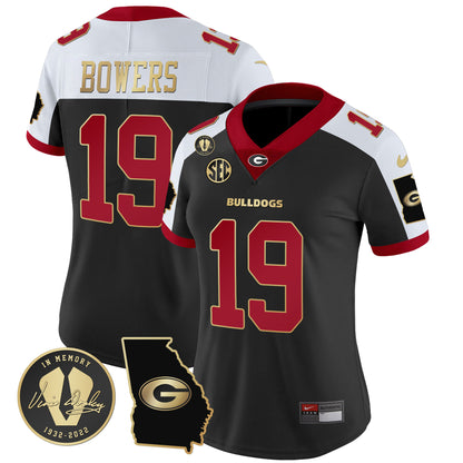 Women's Georgia Bulldogs 2024 Vapor Jersey V3 - Georgia Map - All Stitched