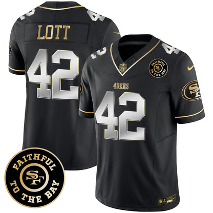 49ers Faithful To The Bay Patch Vapor Limited Jersey V7 - All Stitched