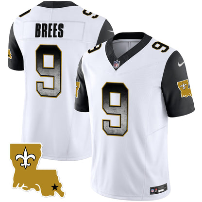 Saints 1987 Legacy Arch Smoke Jersey - All Stitched