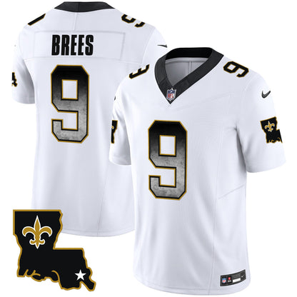 Saints 1987 Legacy Arch Smoke Jersey - All Stitched