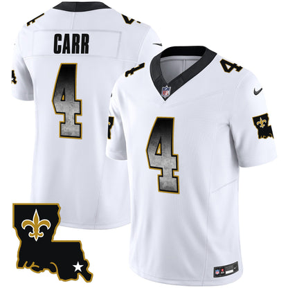 Saints 1987 Legacy Arch Smoke Jersey - All Stitched