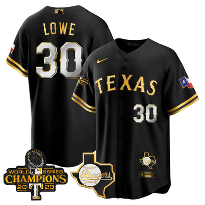 Texas Rangers 2023 World Series Champions Cool Base Jersey V2 - All Stitched