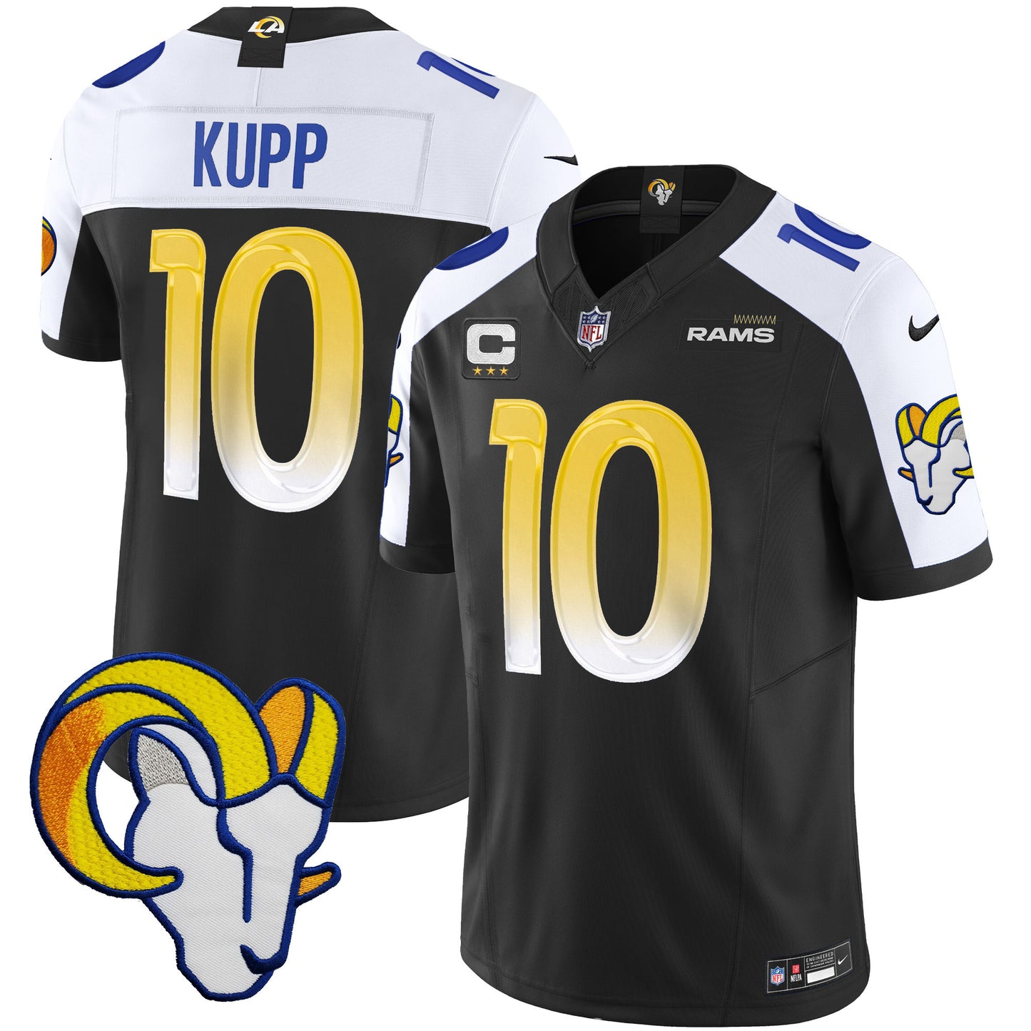 Rams Vapor Limited Jersey V2 - All Stitched