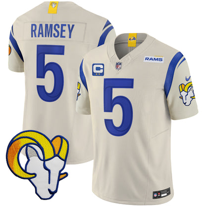 Rams Vapor Limited Jersey V2 - All Stitched